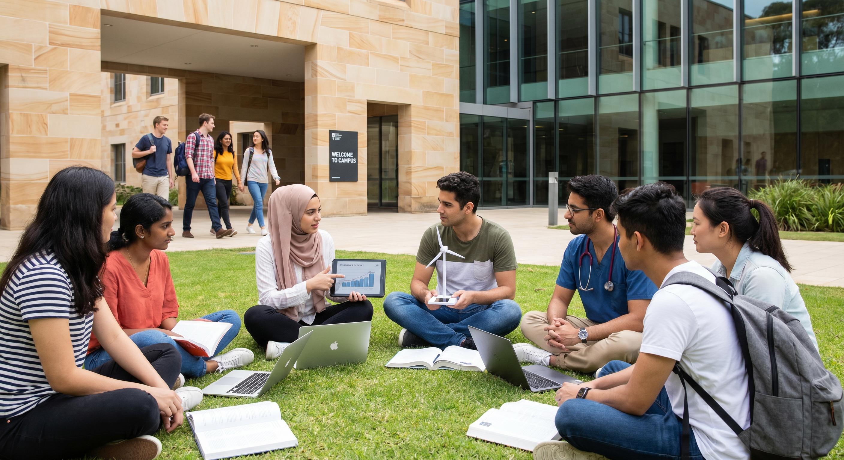 Choosing where and what to study.