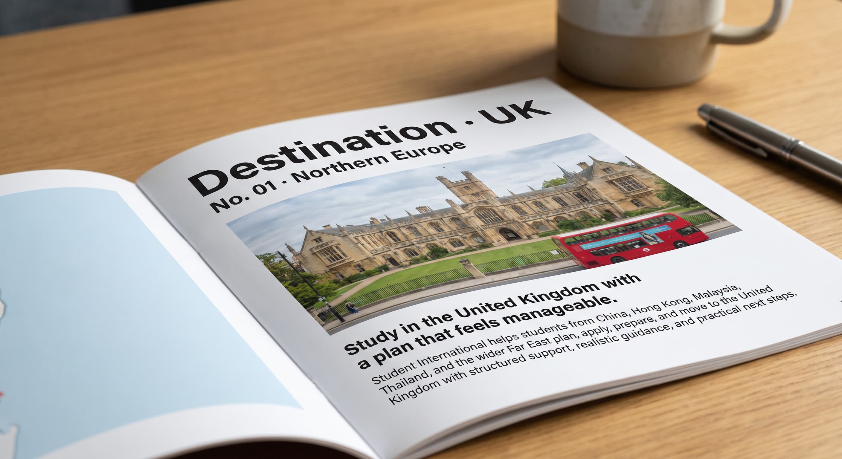 Planning study abroad from Hong Kong — Destination uk study plan overview.
